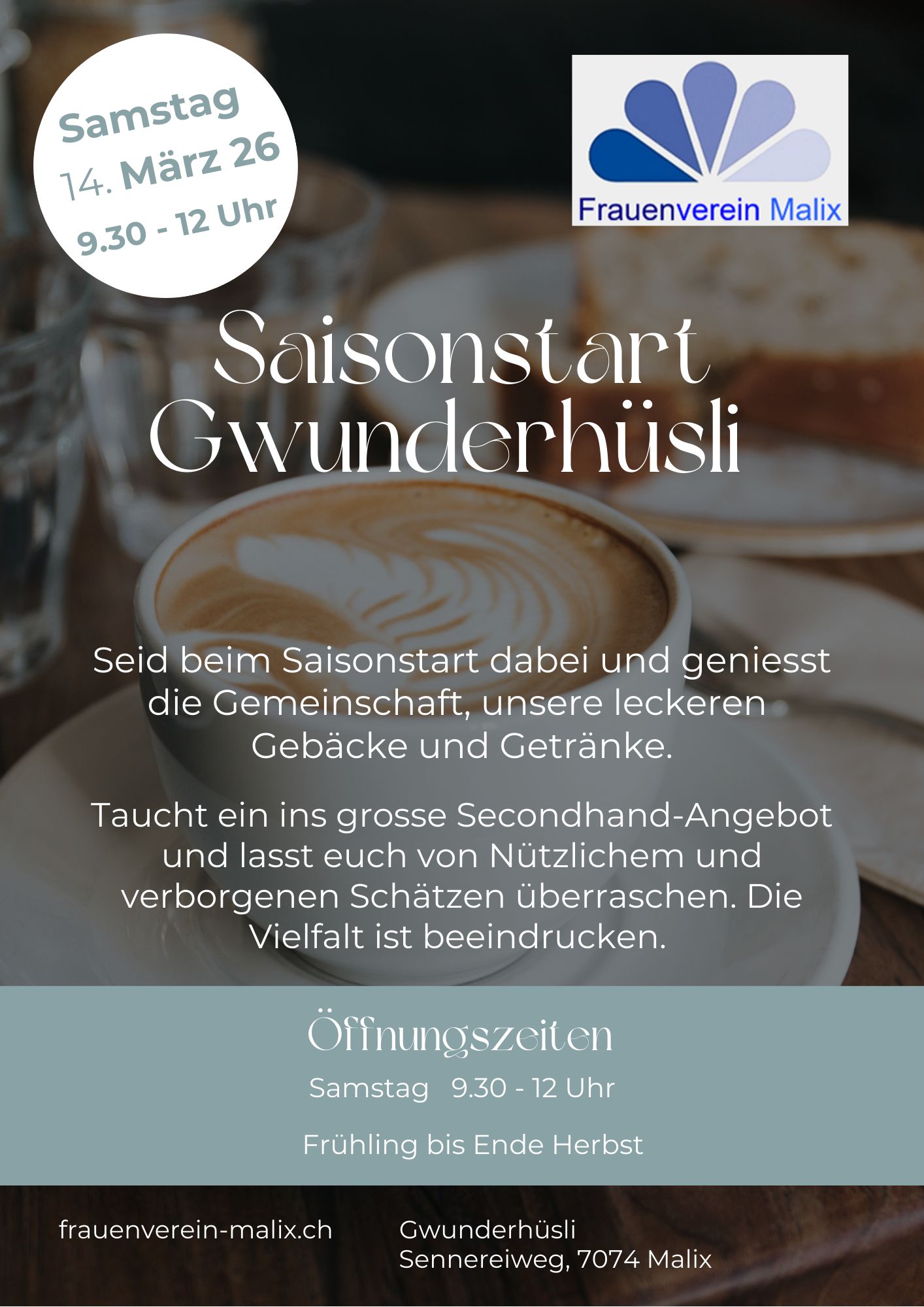 Saisoner&ouml;ffnung 2026